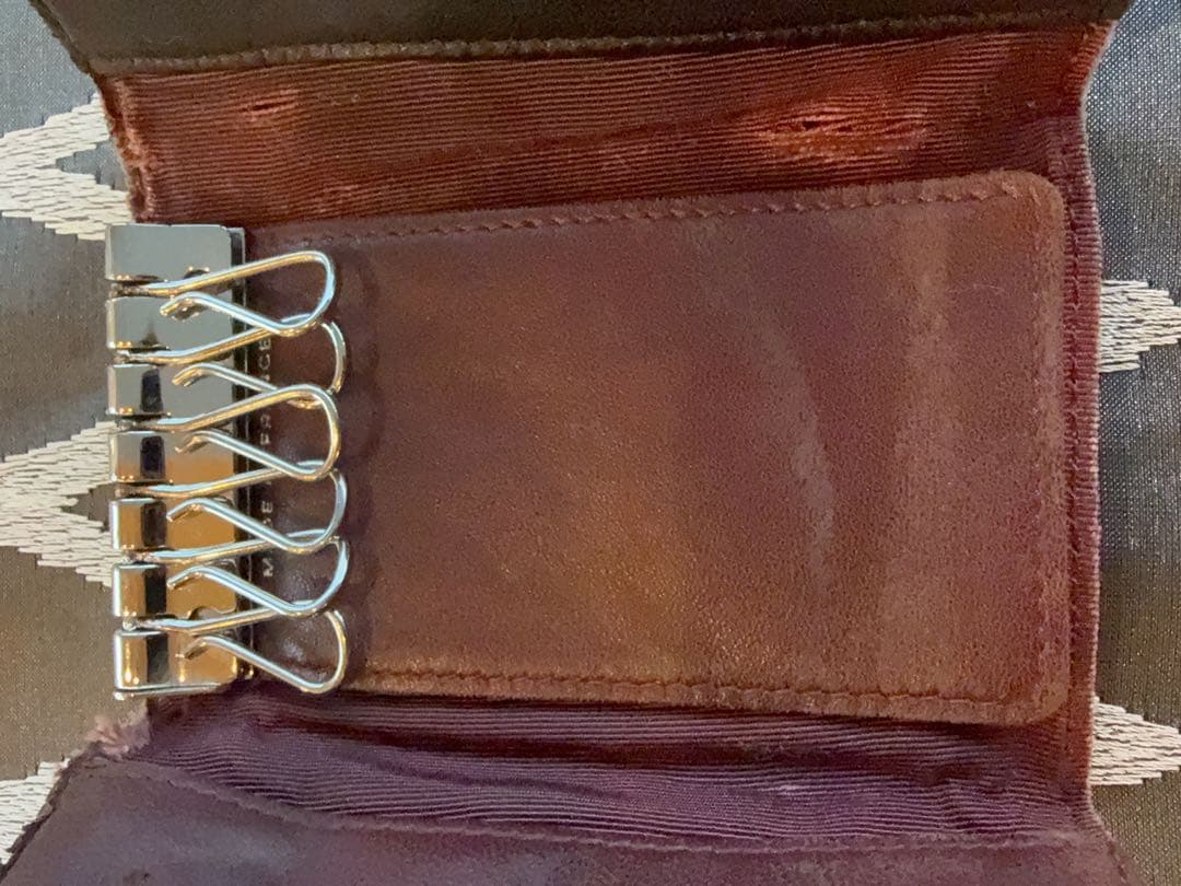 CHANEL シャネル キルティング ブラックレザーキーケース