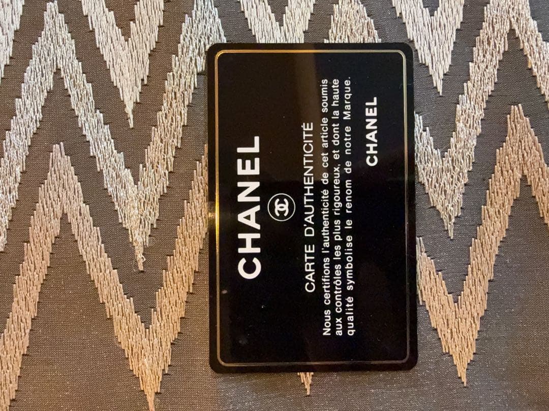 CHANEL シャネル キルティング ブラックレザーキーケース