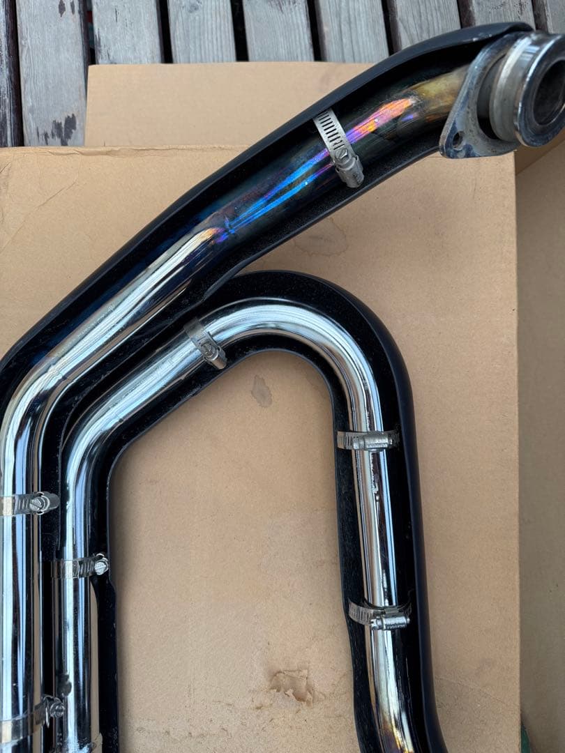 本日最終日　バンスアンドハインズ　ヤマハボルト用　マフラー