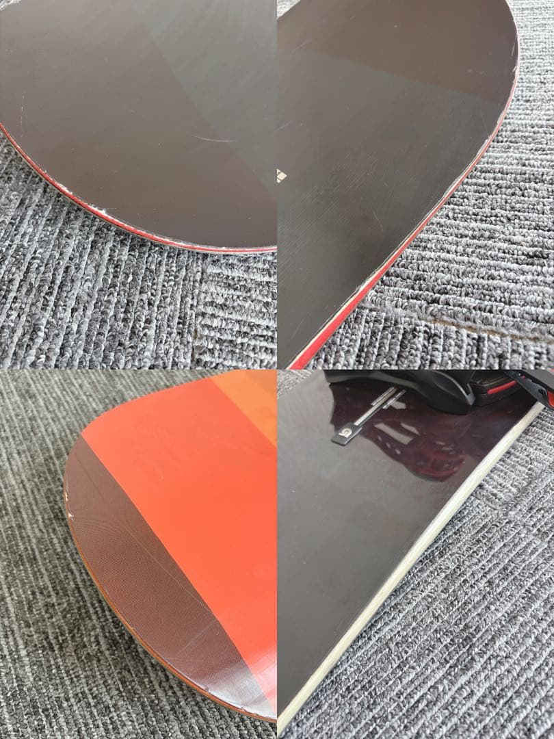 39最高峰❗️バートン/カスタム メンズスノーボードセット★154cm+ビン付