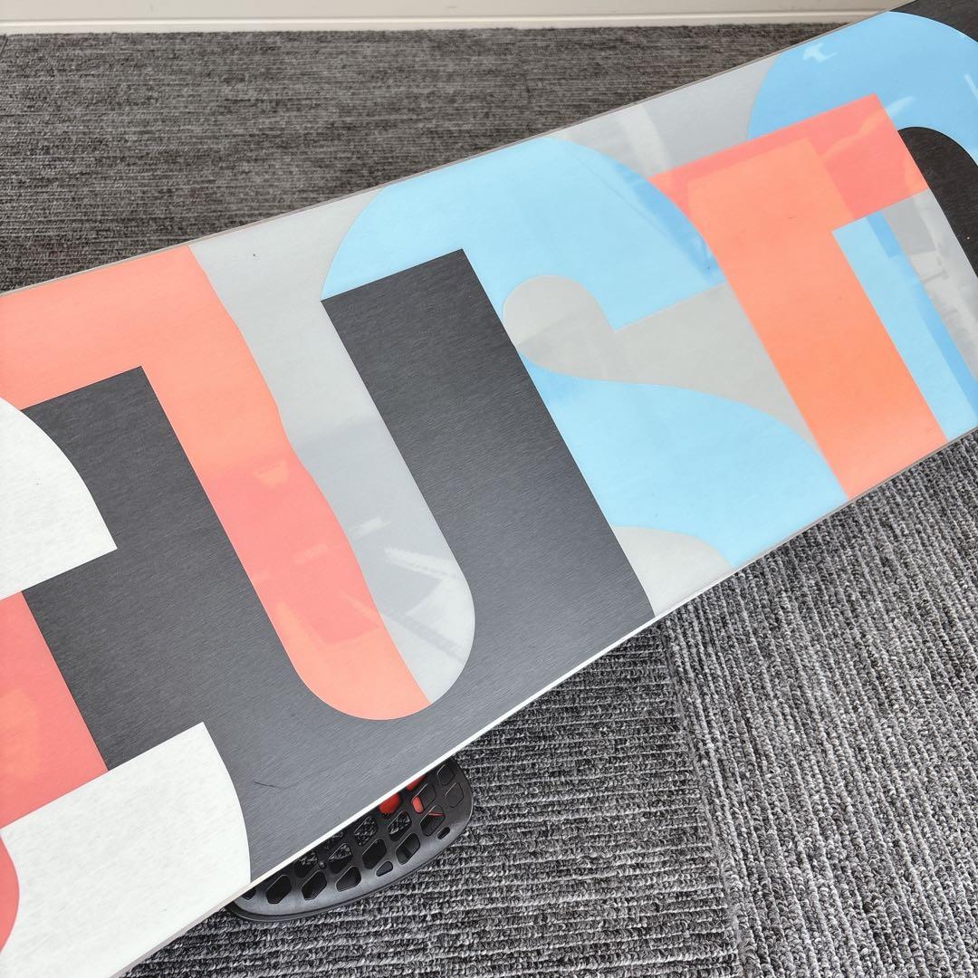 39最高峰❗️バートン/カスタム メンズスノーボードセット★154cm+ビン付