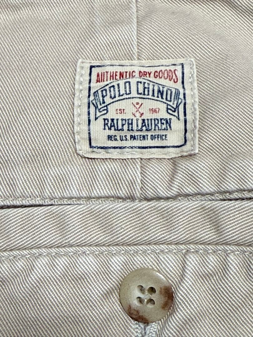 80s〜90s ラルフローレン チノパン W32L31 ポロチノ USA製