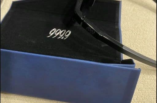 «美品» 999.9 フォーナインズ サングラス F-19SP