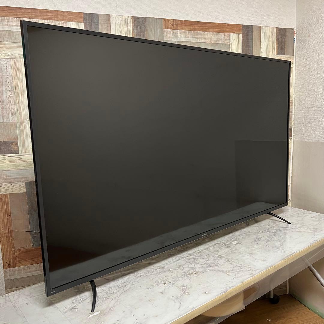 即日受渡❣️全国送料込3年前購入アイリスオーヤマ65型4Kチューナー内蔵液晶テレビ