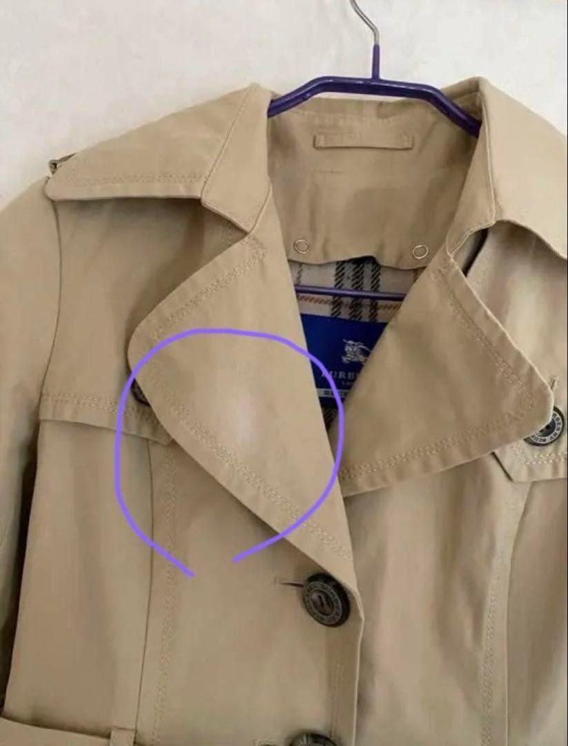 BURBERRY BLUE LABELバーバリーブルーレーベル トレンチコート