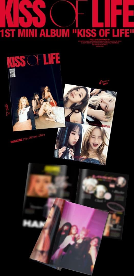 KISS OF LIFE 1st Mini Album CD 新品未開封