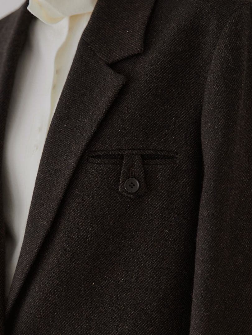 crewre クルーレ ソフトツイードオーバージャケット　サイズ3