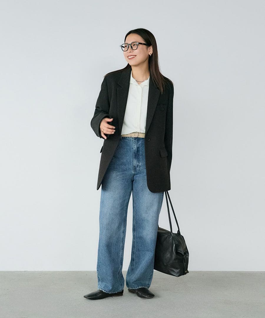 crewre クルーレ ソフトツイードオーバージャケット　サイズ3