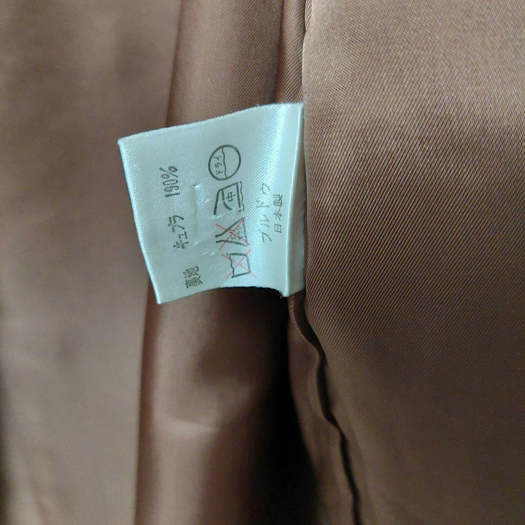 値下げ中❤️プルドゥ チェック柄　ダブルコート　ヴィンテージ　1990年代