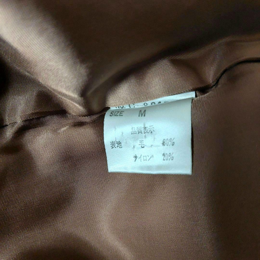 値下げ中❤️プルドゥ チェック柄　ダブルコート　ヴィンテージ　1990年代