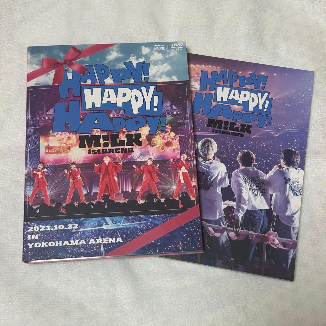 M!LK HAPPY!HAPPY!HAPPY! 初回限定盤 DVD