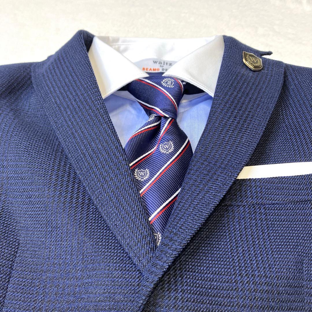 ワルツバイビームスデザイン　男の子スーツ フォーマル　ネイビー 5点セット110