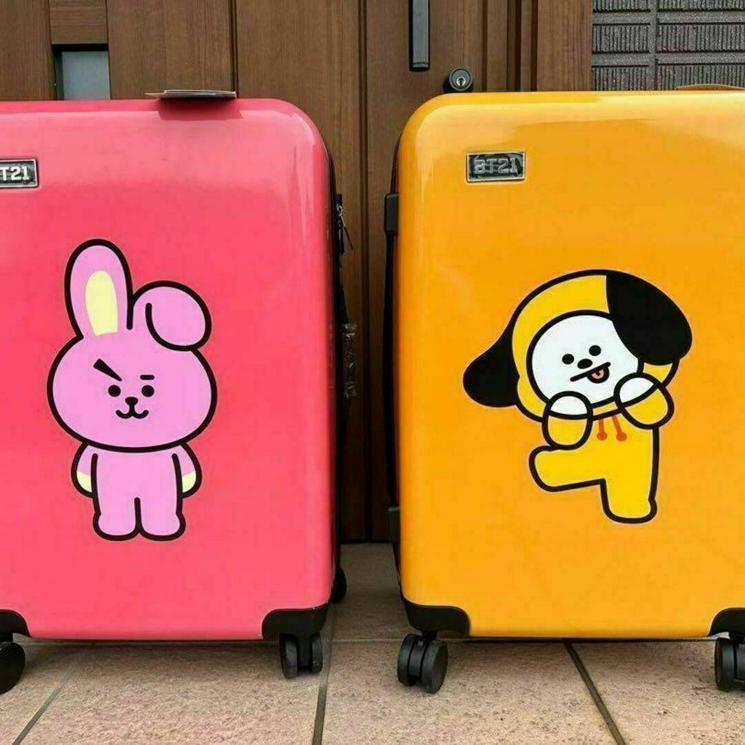 新品未使用 bt21 スーツケース キャリーケース　CHIMMY24インチ