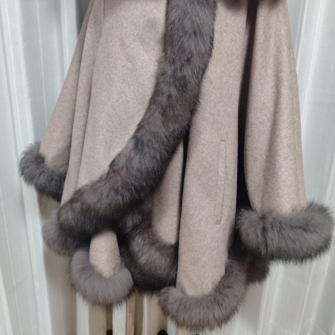 日本製✩新品✩48万✩BALMAIN✩フード✩カシミア100✩厚手ハイグレード