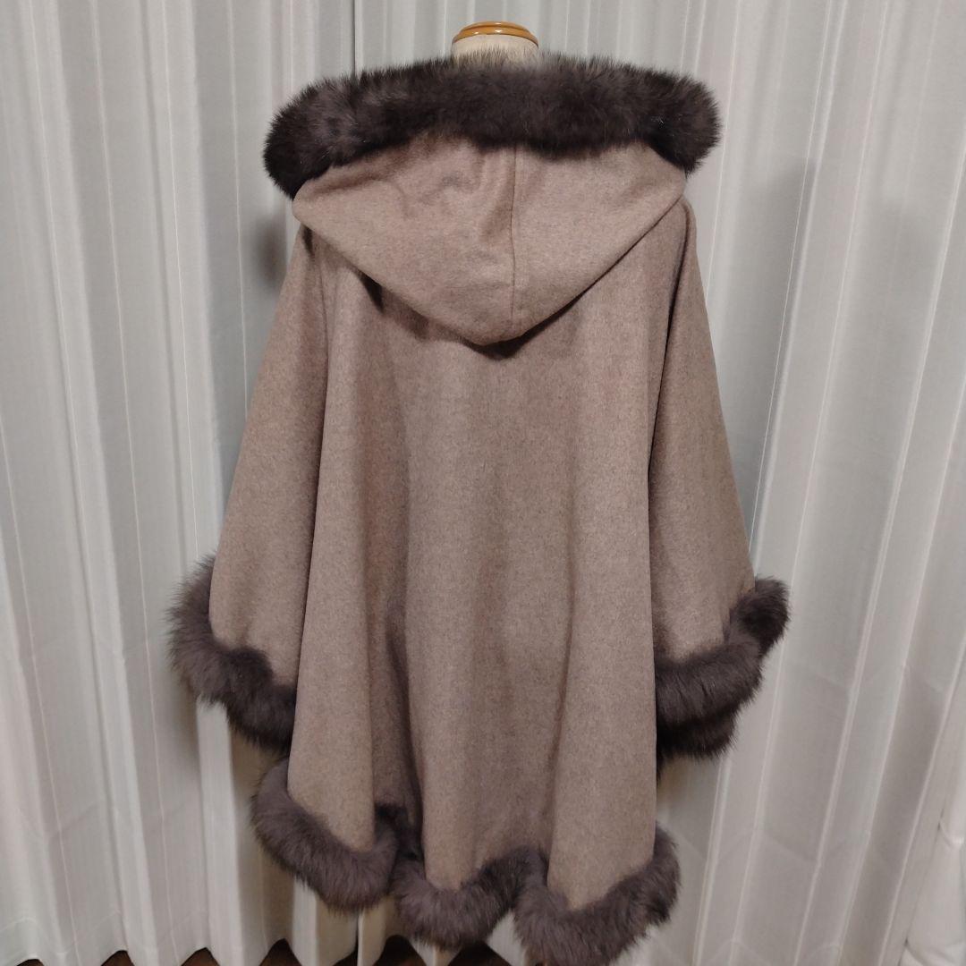 日本製✩新品✩48万✩BALMAIN✩フード✩カシミア100✩厚手ハイグレード