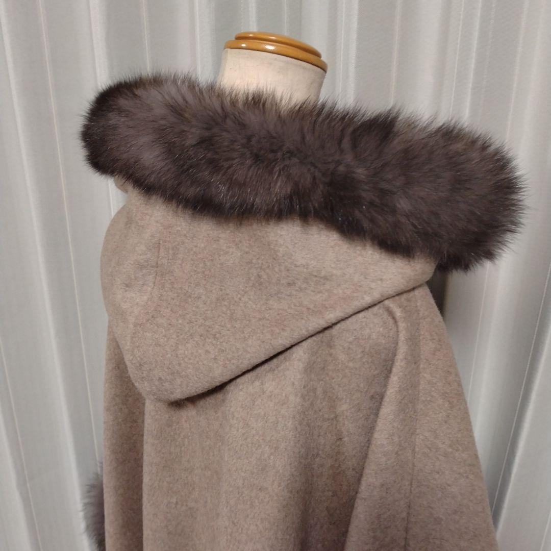 日本製✩新品✩48万✩BALMAIN✩フード✩カシミア100✩厚手ハイグレード