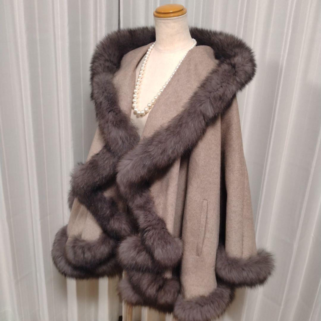 日本製✩新品✩48万✩BALMAIN✩フード✩カシミア100✩厚手ハイグレード