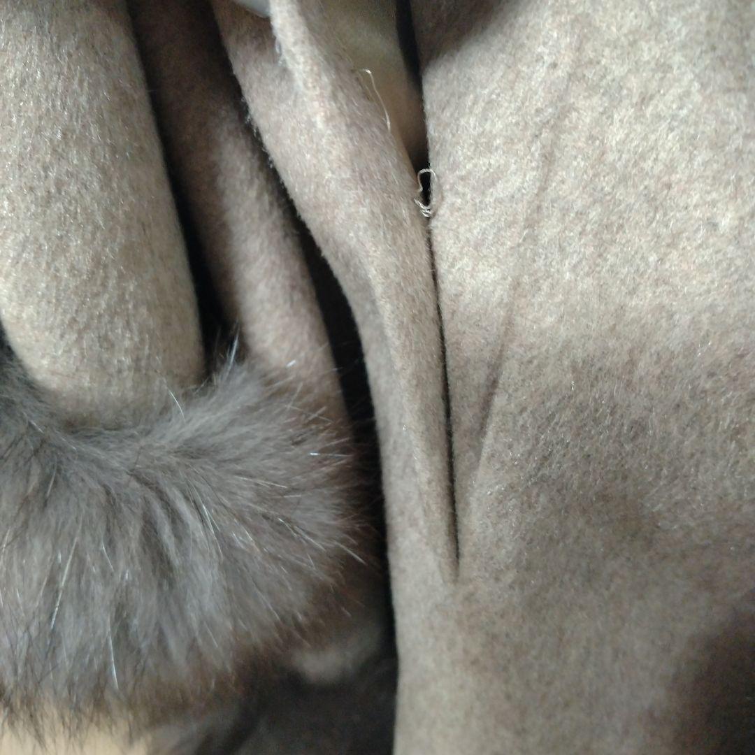 日本製✩新品✩48万✩BALMAIN✩フード✩カシミア100✩厚手ハイグレード