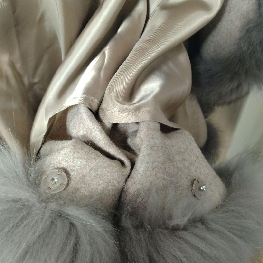 日本製✩新品✩48万✩BALMAIN✩フード✩カシミア100✩厚手ハイグレード