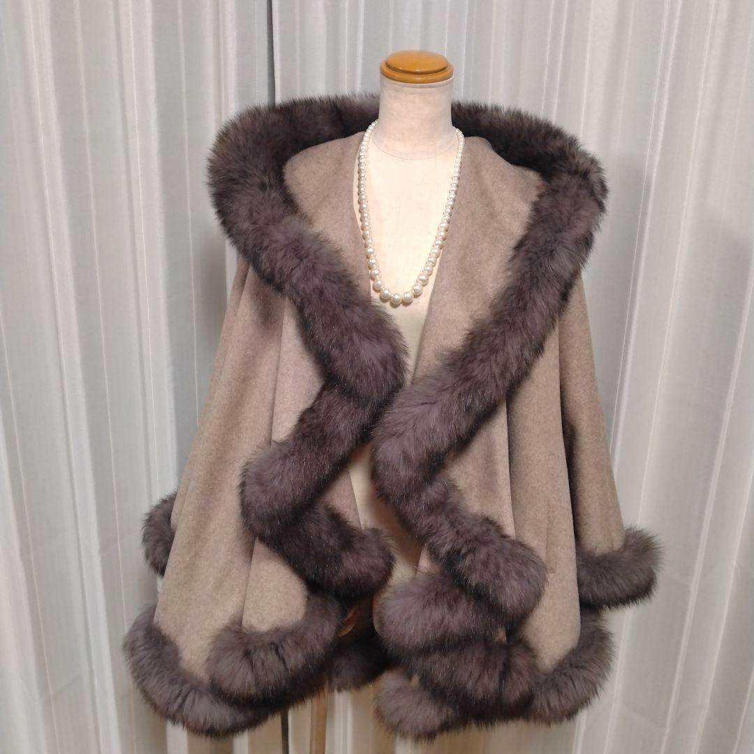 日本製✩新品✩48万✩BALMAIN✩フード✩カシミア100✩厚手ハイグレード