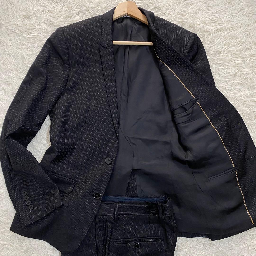 美品✨ドルチェ&ガッバーナ スーツ セットアップ ドット総柄 44