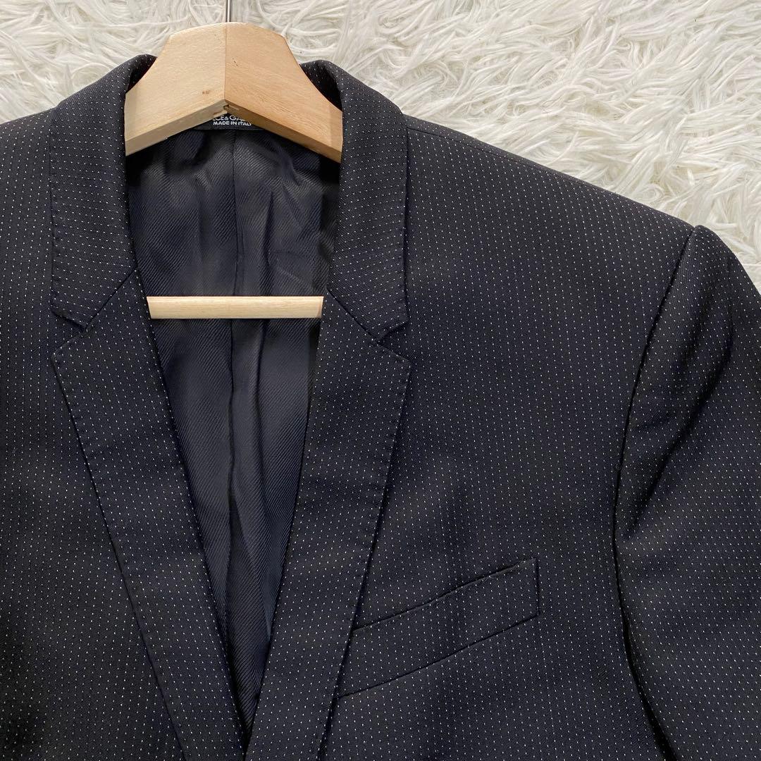 美品✨ドルチェ&ガッバーナ スーツ セットアップ ドット総柄 44