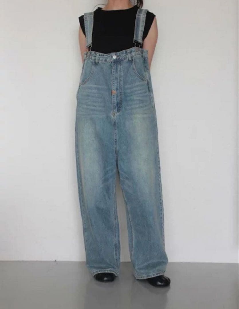 新品　agawd Denim Allinone