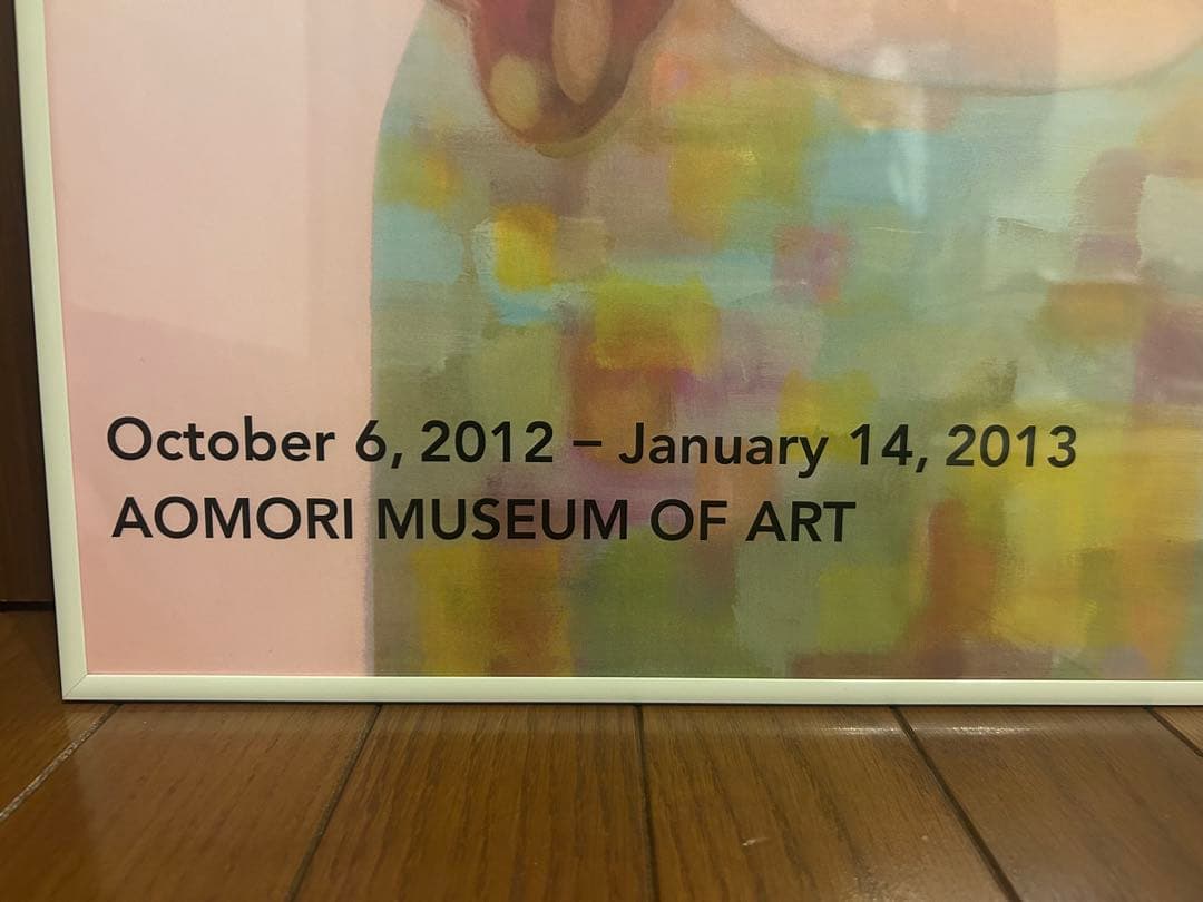 ＊奈良美智　B2ポスター額装品＊2012年