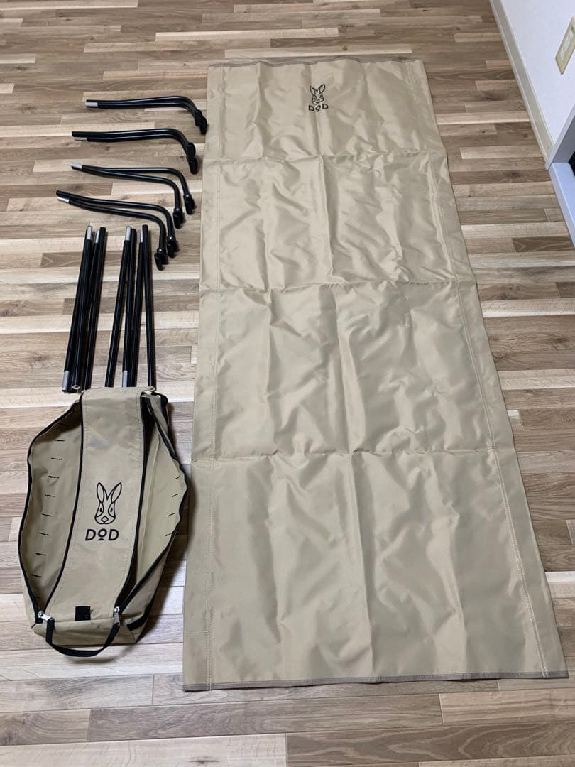 一回使用　DoD他　キャンプ用品一式