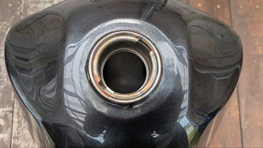 SUZUKI ジェベル250xc タンク　黒