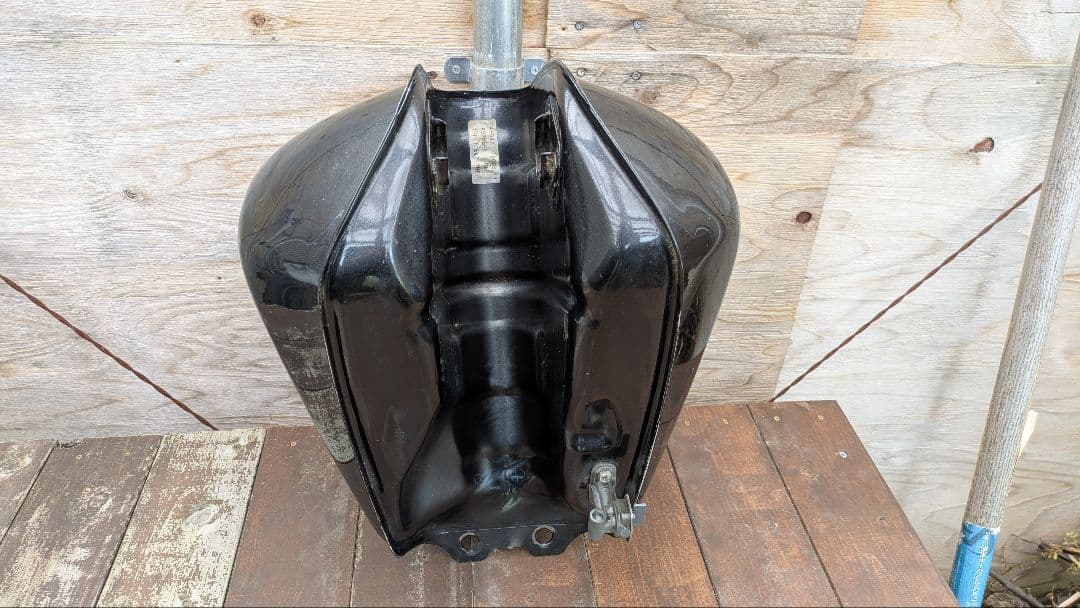 SUZUKI ジェベル250xc タンク　黒