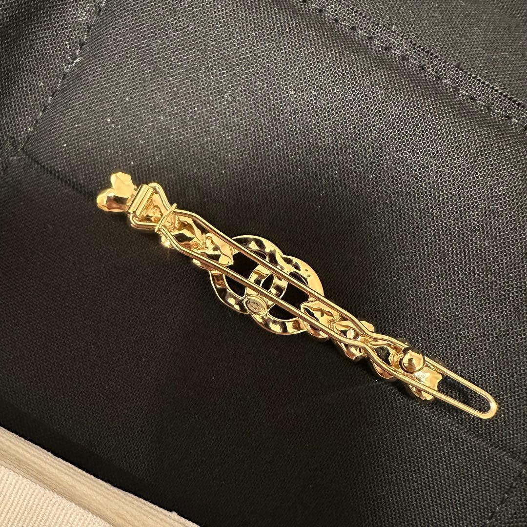 CHANEL ハート ココマーク ヘアピン