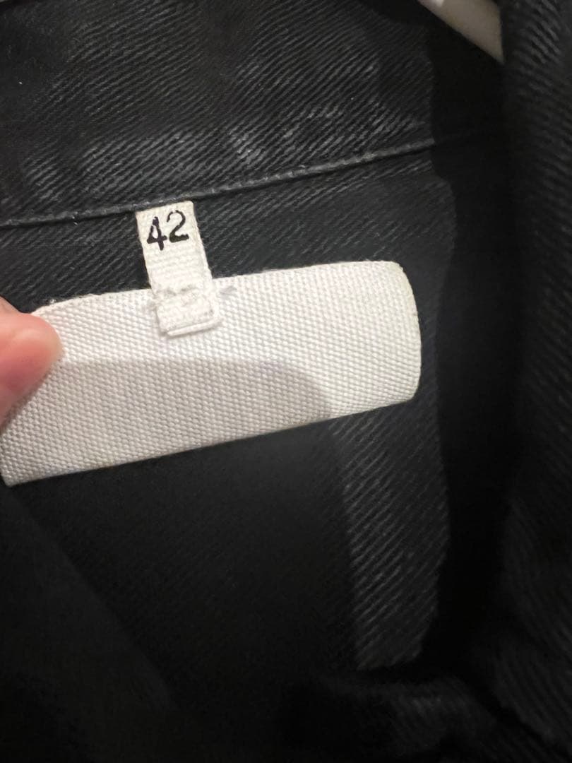 【MM6】ブラックデニムジャケット