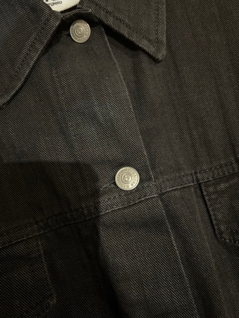 【MM6】ブラックデニムジャケット