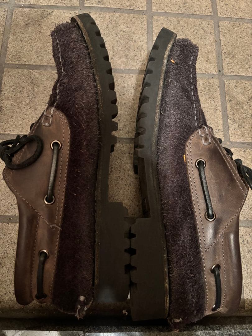 Timberland 3eye グレー モカシン