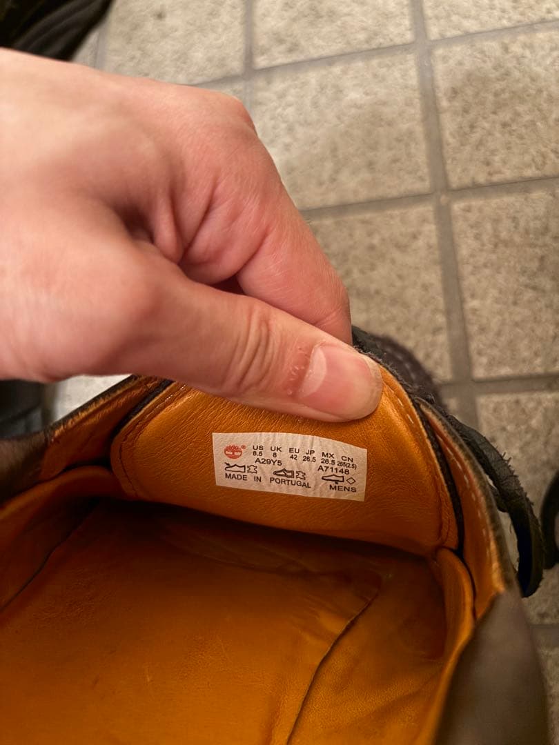 Timberland 3eye グレー モカシン