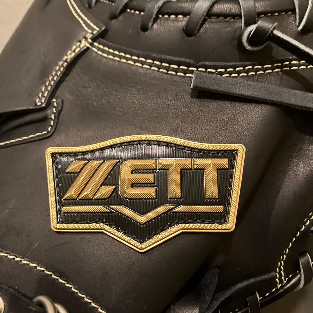 ZETT NEO STATUS 硬式用キャッチャーミット 黒