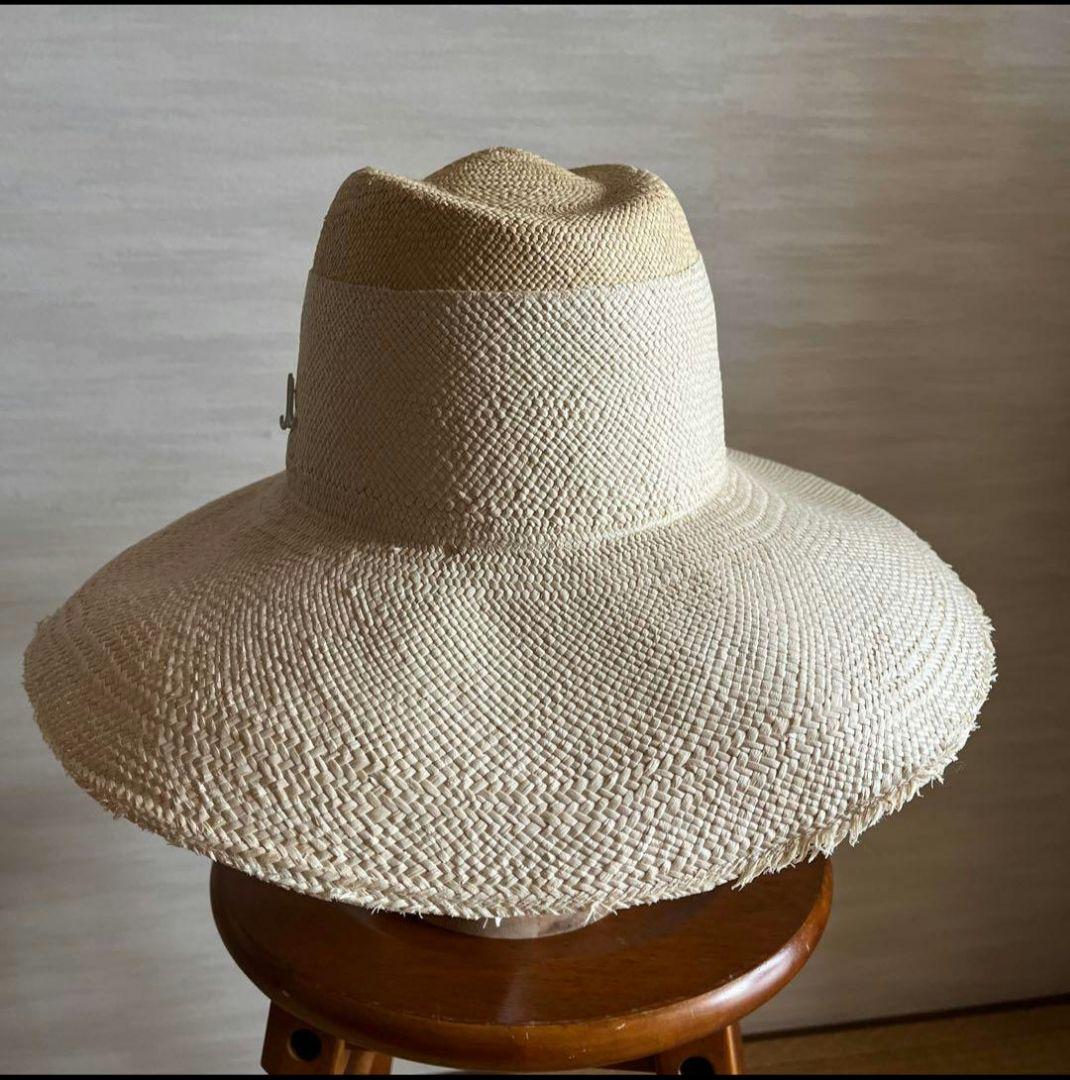 美品【ミュールバウアーMuhlbauer ストローハット】レディース