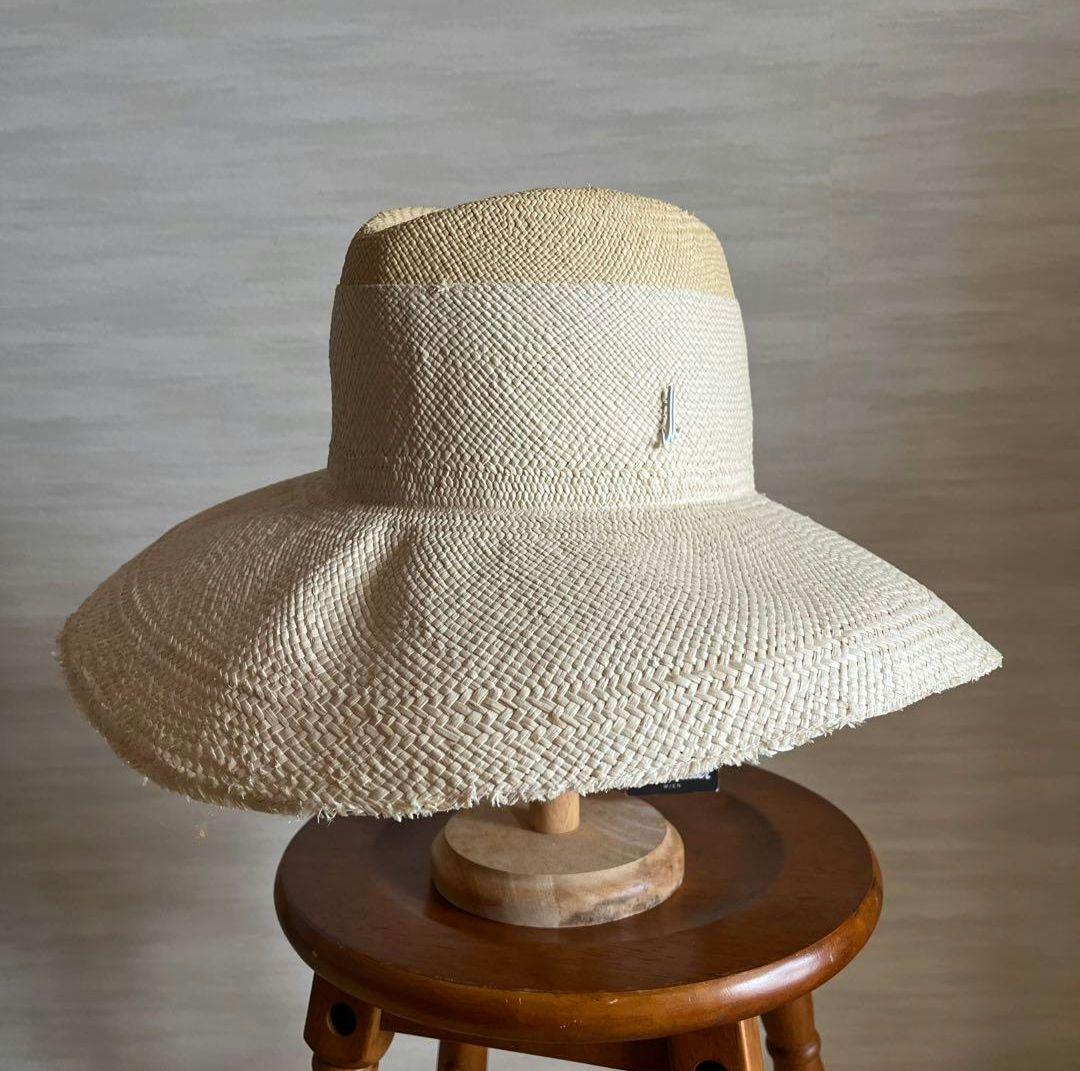 美品【ミュールバウアーMuhlbauer ストローハット】レディース