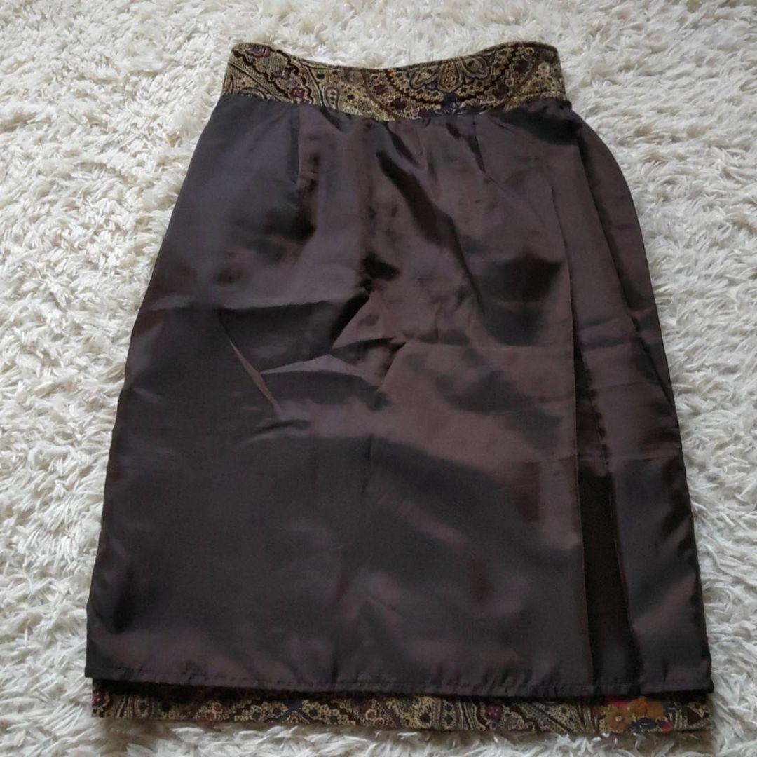 イ*ゴ様 KENZO ケンゾー ペイズリー 花柄 ジャケット スカート セットア