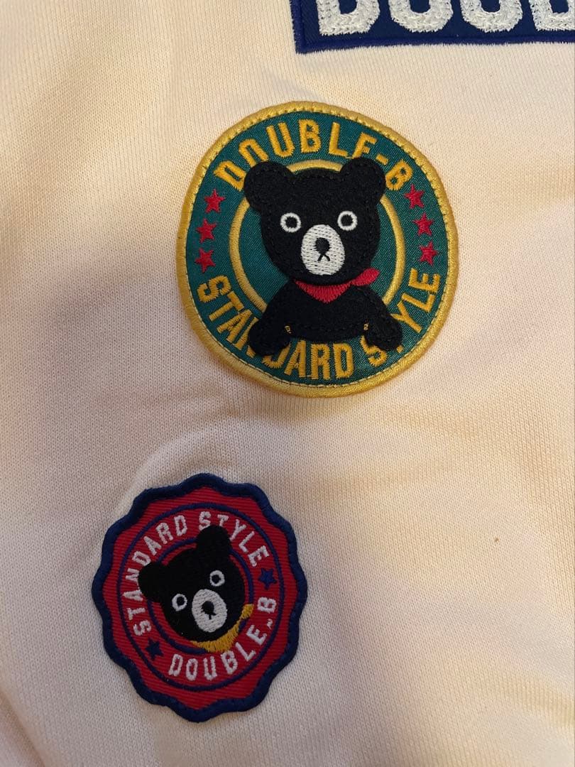 【新品未使用】DOUBLE.B カラフルトレーナー 120cm