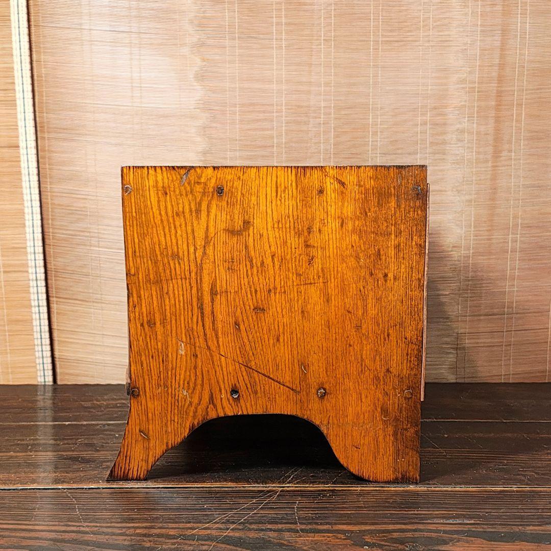 飾り棚　蛇腹扉　キャビネット　昭和レトロ　古家具