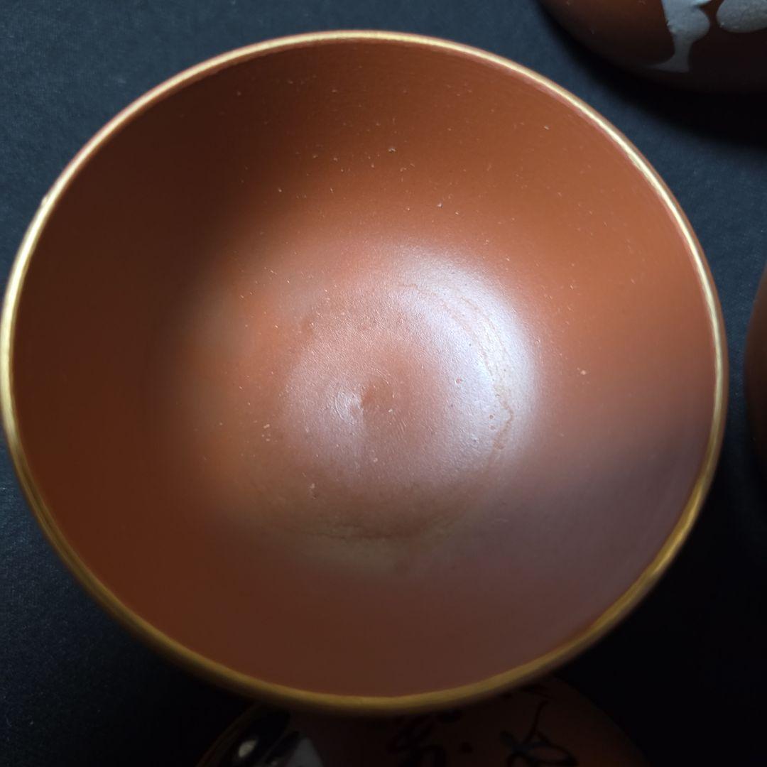 備前焼　希少　木仙　煎茶器　5点