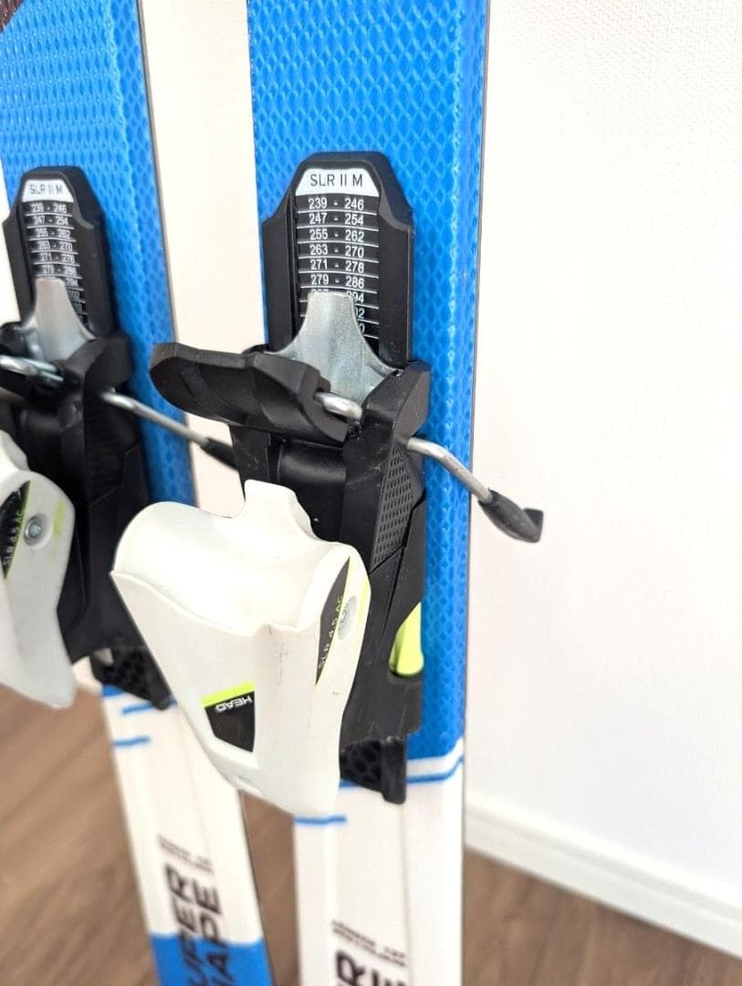 HEAD SUPER SHAPE スキー板　137㎝　ジュニア用