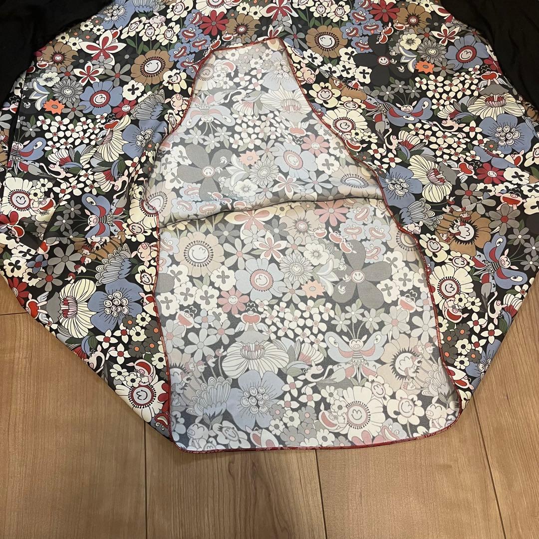 OLLEBOREBLA アルベロベロ　ロングチュニック　花とぶたさんとスマイリー