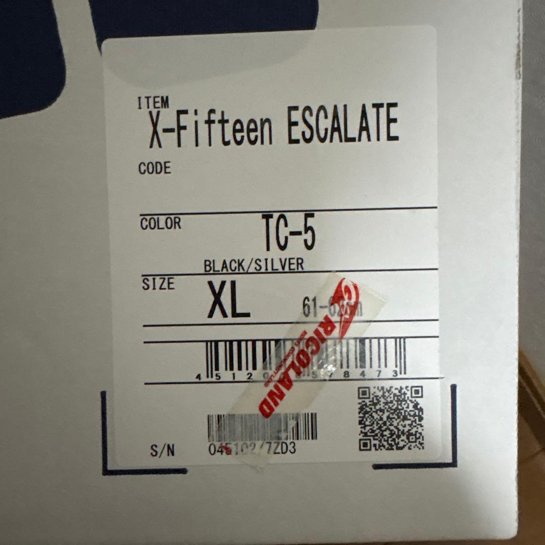 SHOEI X-Fifteen Escalate/XL オマケ付き 保証あり。