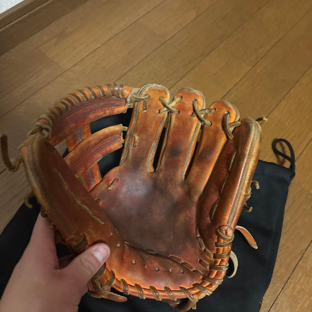 ZETT プロステイタス 内野 硬式グラブ 吉川モデル 高校野球対応