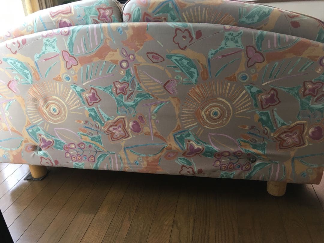 ソファ　ソファベッド　レトロ　2人掛け