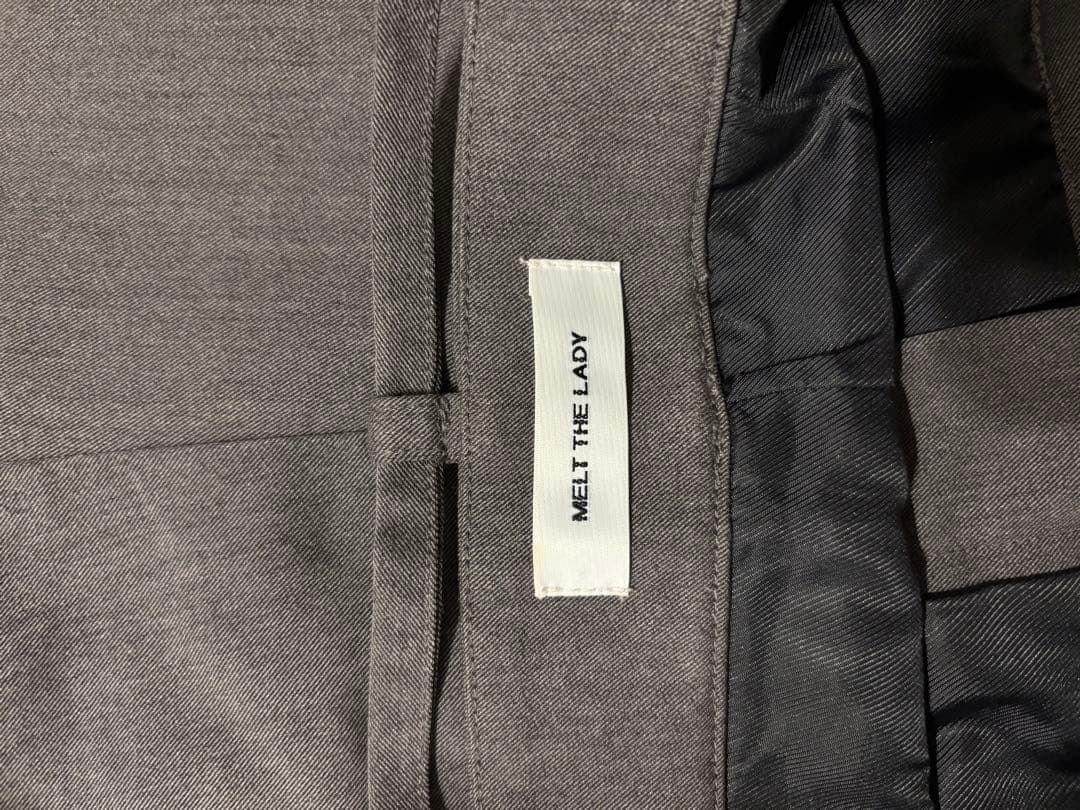 パンツ melt the lady slope strap short pants