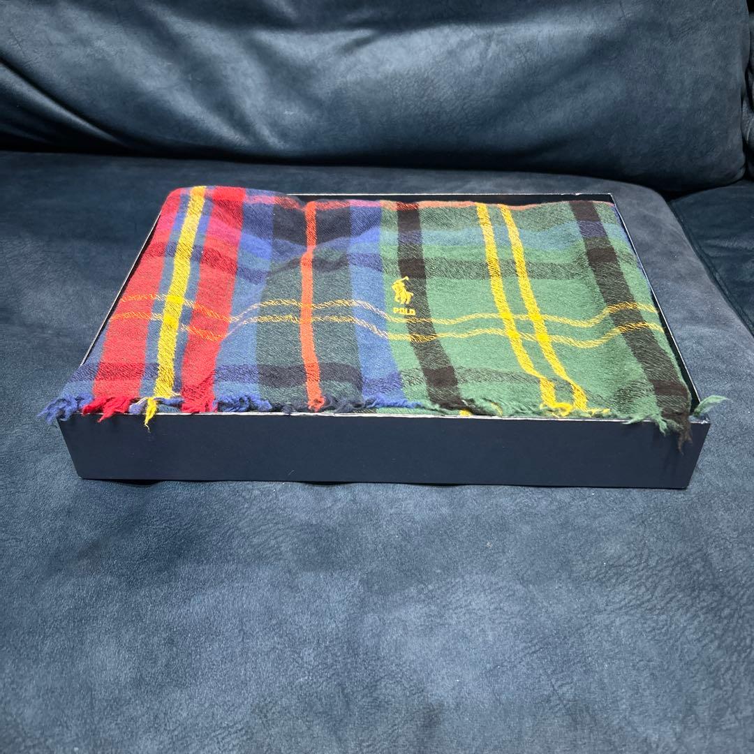 POLO RALPH LAUREN ポロラルフローレン　チェックストールマフラー